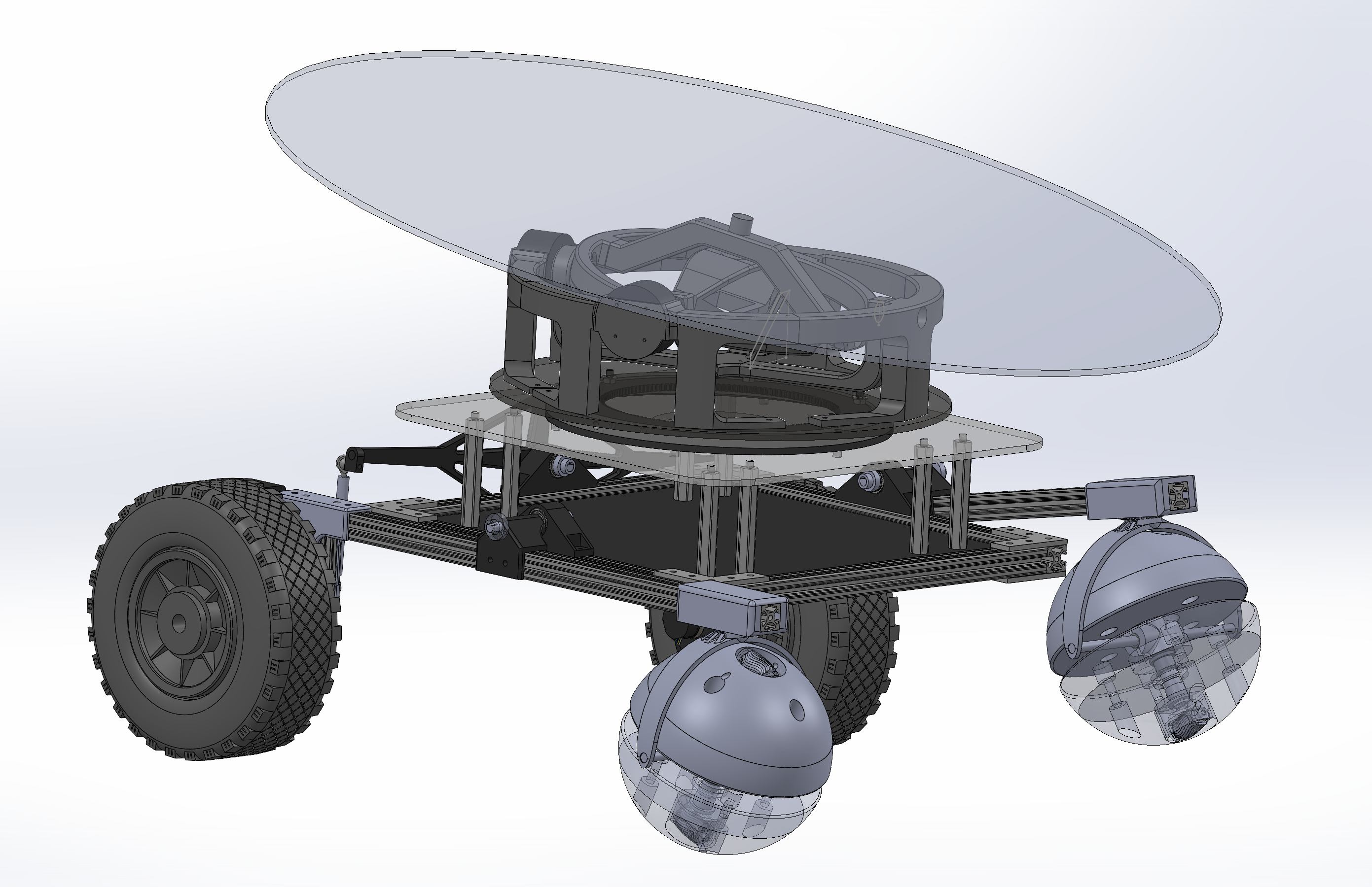 HAMR Robot Chassis Assembly
